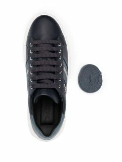 Bally baskets à rayures