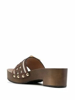 Bally sandales à détail de boucle