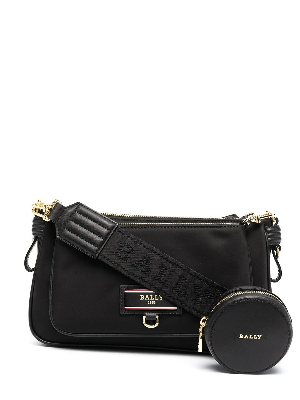 Bally Sac à bandoulière Elenia à logo gravé Un Tarif Préférentiel sacs à bandoulière & besaces femme 3 Bally sac à bandoulière Elenia à logo gravé