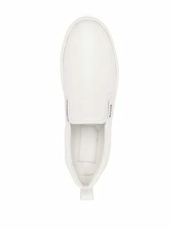 Bally baskets en cuir