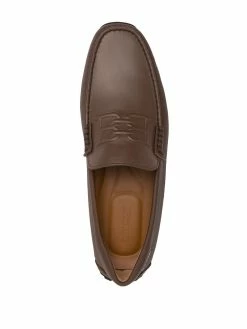Bally mocassins en cuir à logo embossé