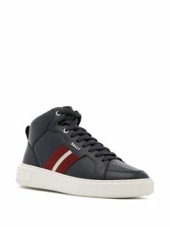 Bally baskets montantes Myles à rayures