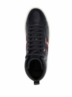 Bally baskets montantes Myles à rayures