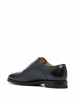Bally chaussures oxford en cuir à détails de perforations