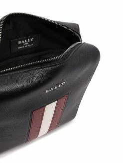 Bally sac à bandoulière rayé en cuir