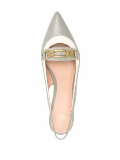 Bally escarpins en cuir à bride arrière