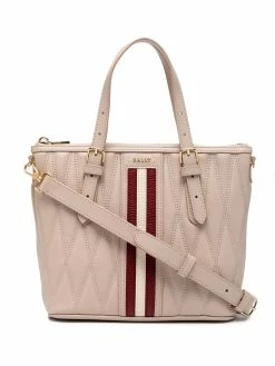 France Bally Soldes Boutique 18 Bally sac à main en cuir matelassé à losanges