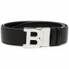 Bally ceinture en cuir à boucle B