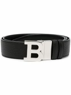 Bally ceinture en cuir Ă boucle B