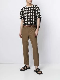 Bally t-shirt à imprimé coup de pinceau