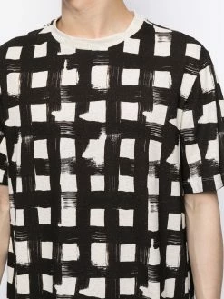 Bally t-shirt à imprimé coup de pinceau