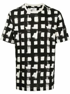 Bally t-shirt à imprimé coup de pinceau