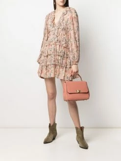 Bally sac à main en cuir grainé