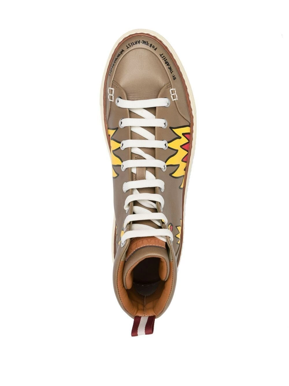 Bally Meilleure qualité Baskets montantes à imprimé graphique homme 6 Bally baskets montantes à imprimé graphique