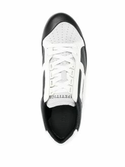 Bally Baskets New Competition à design à empiècements Prix Incroyables baskets basses homme 9 Bally baskets New Competition à design à empiècements