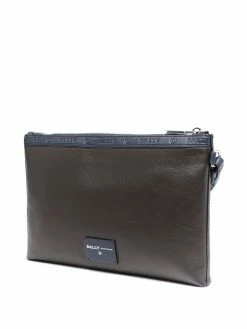 Bally pochette à fermeture zippée