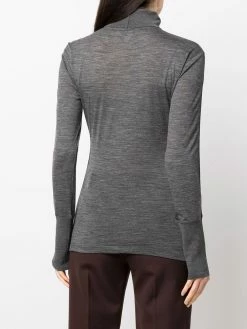 Bally pull à col roulé en laine mélangée