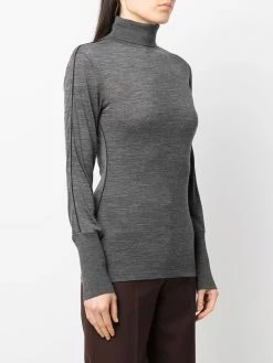 Bally pull à col roulé en laine mélangée