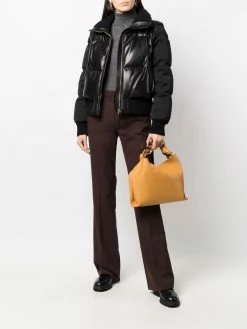 Bally pull à col roulé en laine mélangée