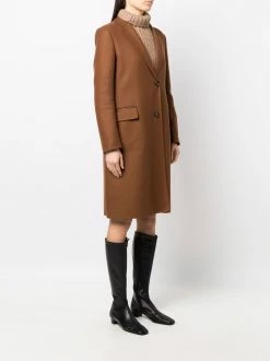 Bally manteau mi-long à simple boutonnage