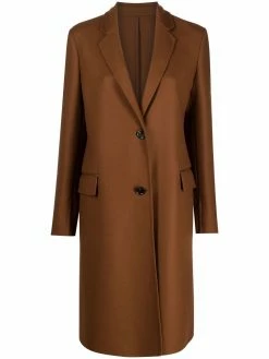 Bally manteau mi-long à simple boutonnage