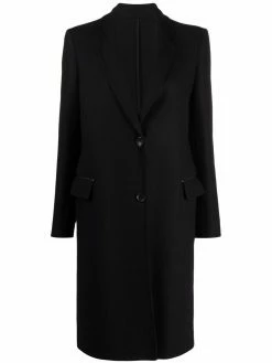 Bally manteau cintré à simple boutonnage