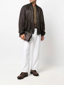 Bally pochette à imprimé monogrammé