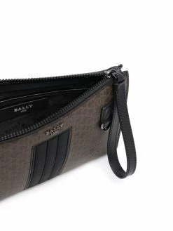 Bally pochette à imprimé monogrammé