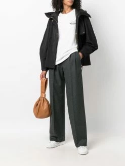 Bally veste en daim à capuche