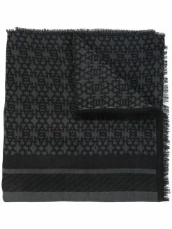 Bally écharpe à motif géométrique