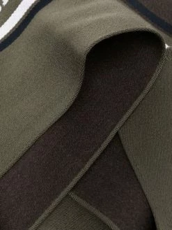 Bally écharpe en laine à logo imprimé