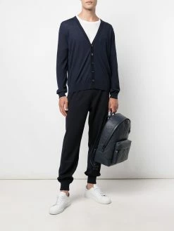 Bally cardigan cintré en maille fine