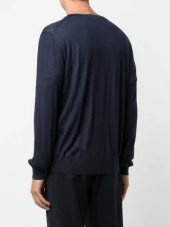 Bally cardigan cintré en maille fine