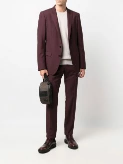 Bally pull en cachemire à col ras du cou