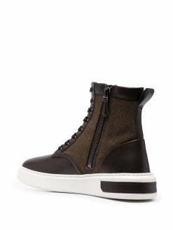 Bally bottines en cuir à lacets