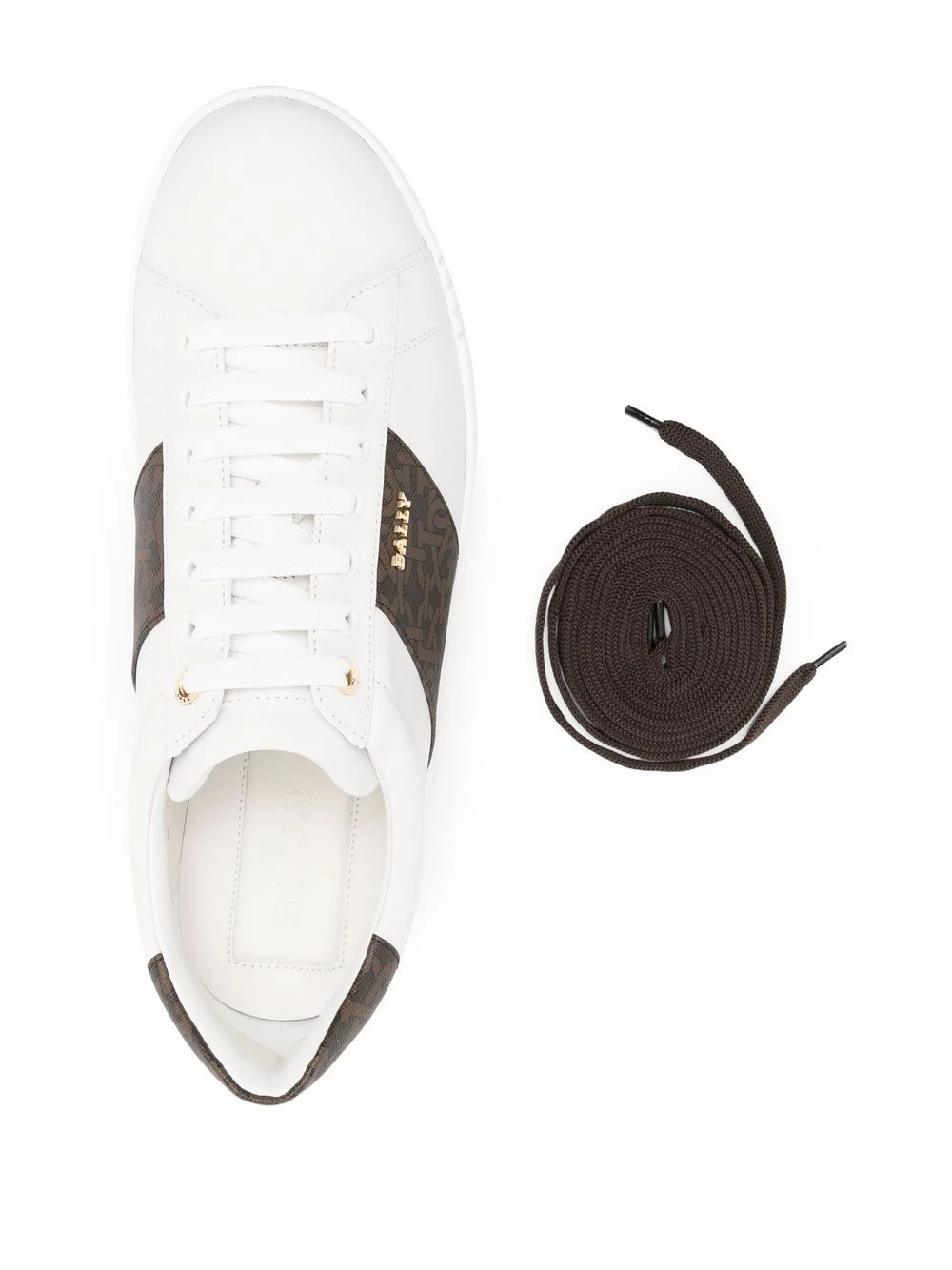 Bally Prix Ourlé Baskets à empiècements contrastants baskets basses homme 6 Bally baskets à empiècements contrastants