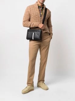 Bally sac porté épaule Milvar à bande rayée