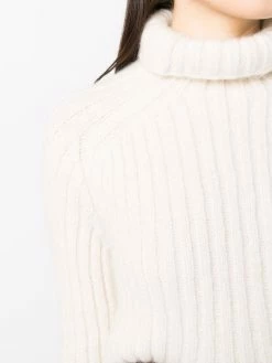 Bally pull nervuré à col roulé