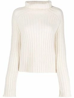 Bally pull nervuré à col roulé