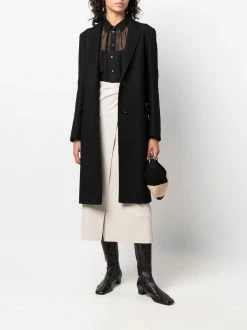 Bally chemise à effet de transparence