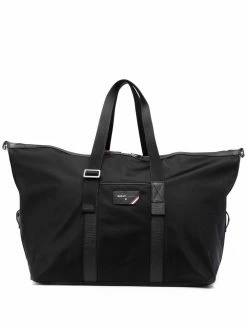 Bally sac fourre-tout zippé à plaque logo