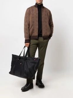 Bally sac fourre-tout zippé à plaque logo