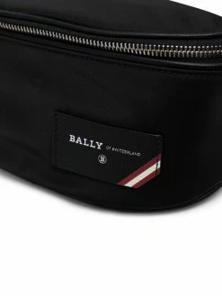 Bally sac banane zippé à patch logo