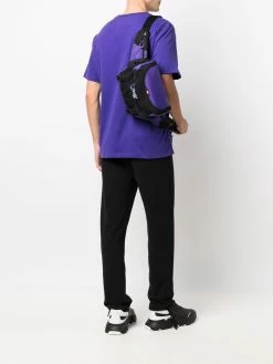 Bally sac banane colour block à logo