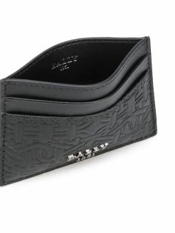 Bally porte-cartes Bhar en cuir