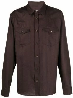 Bally chemise boutonnée en laine