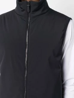 Bally gilet à col montant