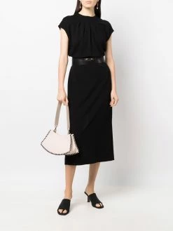 Bally robe mi-longue à taille ceinturée