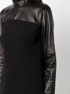 Bally robe longue à col montant