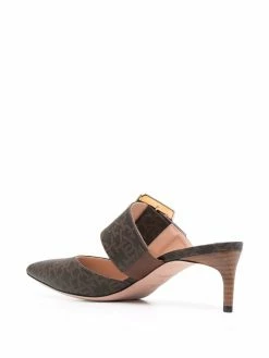 Bally mules Jemina à motif monogrammé